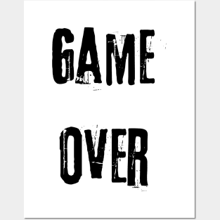 Game Over Posters and Art